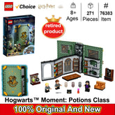 LEGO 76383 Harry Potter Hogwarts Moment: Potions Class Brick-Built Playset with Professor Snape’s Potions Class PortablePlayset
