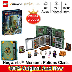 LEGO 76383 Harry Potter Hogwarts Moment: Potions Class Brick-Built Playset with Professor Snape’s Potions Class PortablePlayset