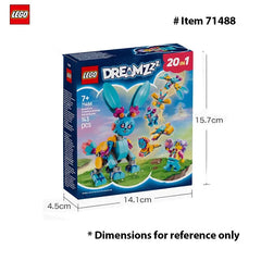 LEGO 71488 DREAMZzz Bunchu's Creative Animal Adventures -20 Building Options - Building Set with Izzie Minifigure 143PCS
