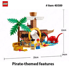 LEGO 40589 Pirate Ship Playground Creative play for kids