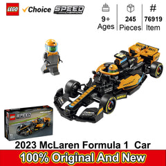 LEGO 76919 Speed Champions 2023 McLaren Formula 1 Race Car Toy for Play and Display, Buildable McLaren Toy Set for Kids