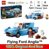 LEGO 76424 Harry Potter Flying Ford Anglia, Buildable Car Toy with 2 Minifigures Harry Potter Car, Gift Boys and Girls Ages 7