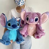 Disney 40 cm Cartoon cute Lilo Angel plush toys Creativity Stuffed Plush Doll Toys Kids Birthday girlfriend Gift