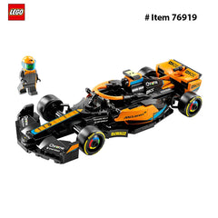 LEGO 76919 Speed Champions 2023 McLaren Formula 1 Race Car Toy for Play and Display, Buildable McLaren Toy Set for Kids