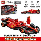 LEGO 77242 Speed Champions Ferrari SF-24 F1 Race Car Toys - Building Sets for Kids, Ferrari F1 Model Car Kits for Display275PCS