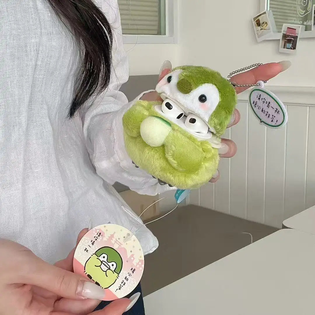Matcha Penguin AirPods Case