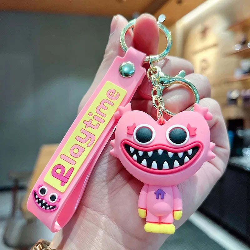 Cute Poppy Toothed Keychain