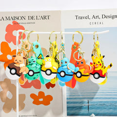 Pokemon Ball Charm Keychain