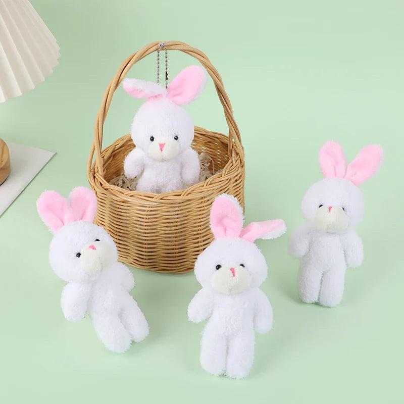 Easter Rabbit Plush Doll Toys Keychain