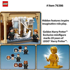 LEGO 76386 Harry Potter Hogwarts: Polyjuice Potion Mistake  Gift Idea for Grandchildren with Golden Harry Potter Minifigure