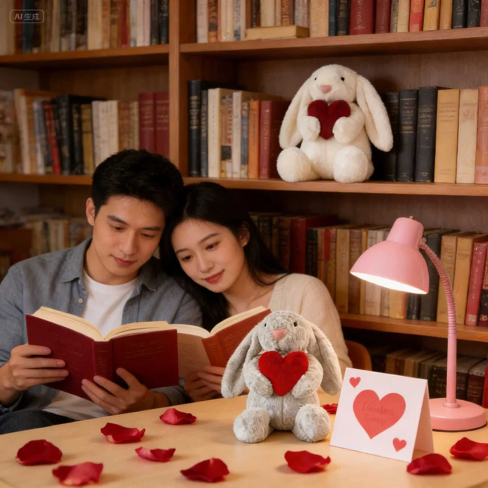 Heart Bunny Plush
