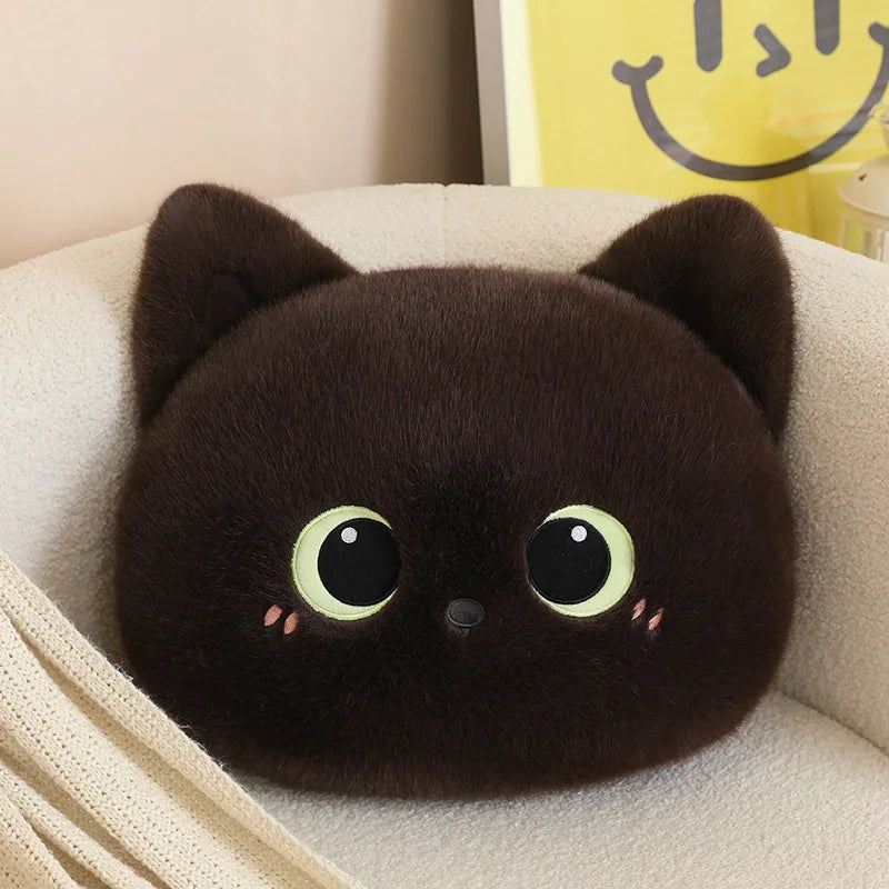Kawaii Fluffy Cat Cushion Plush