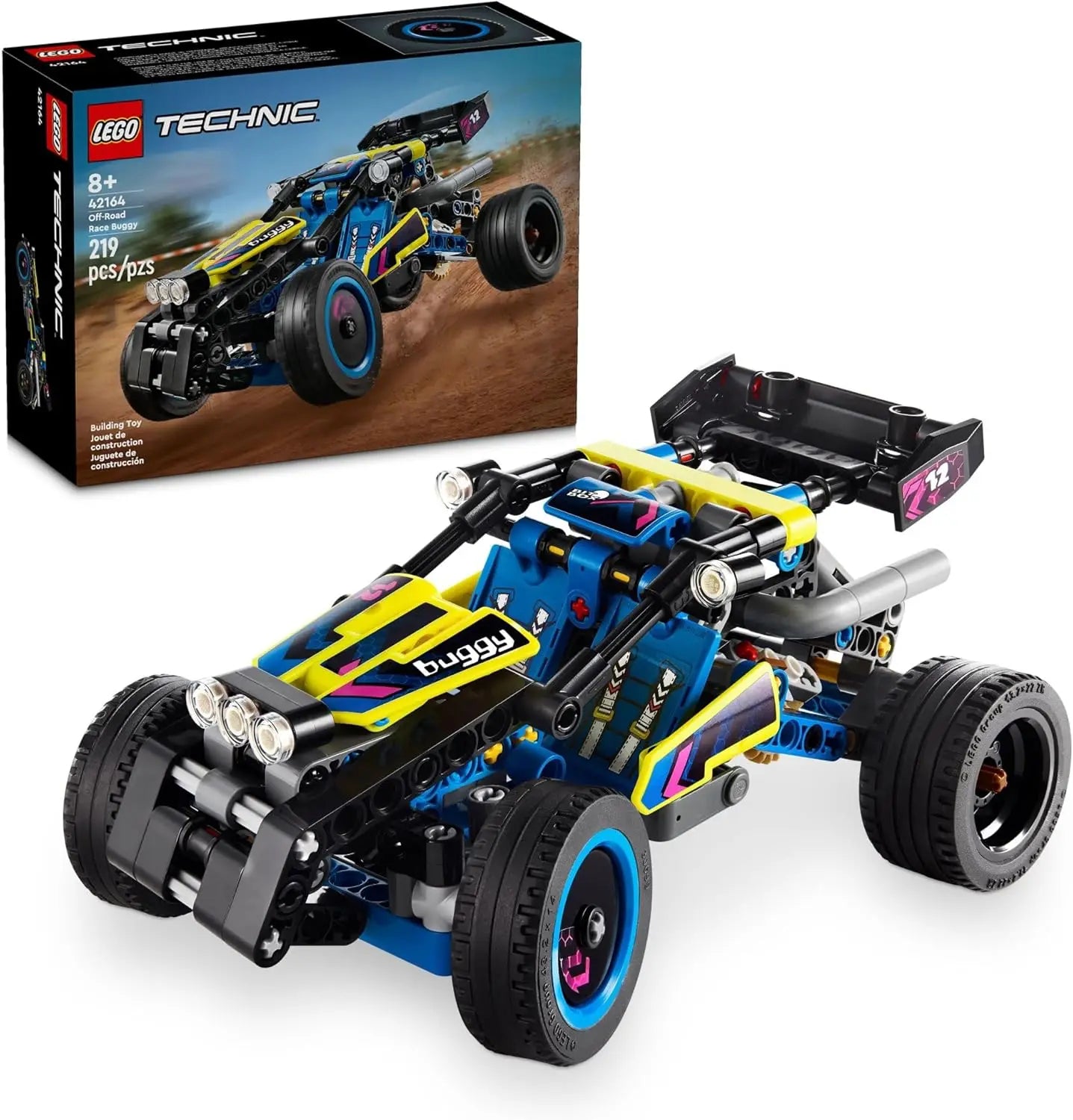 LEGO 42164 Technic Off-Road Racer Building Blocks Creative Toy for Boys and Girls Gift