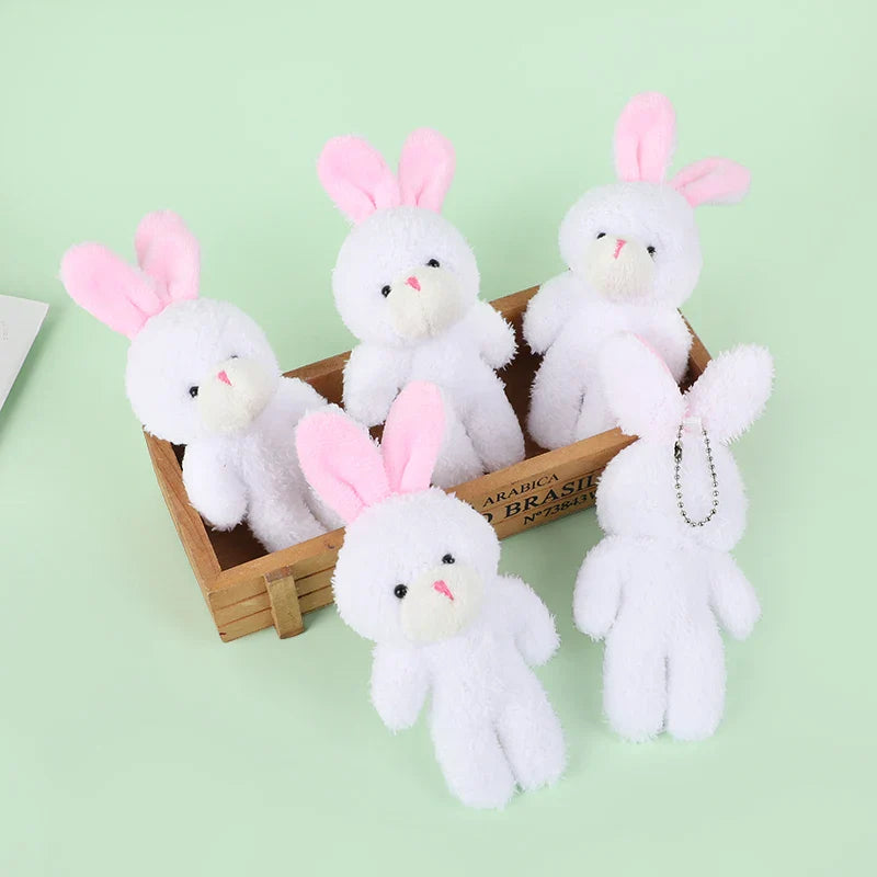 Easter Rabbit Plush Doll Toys Keychain