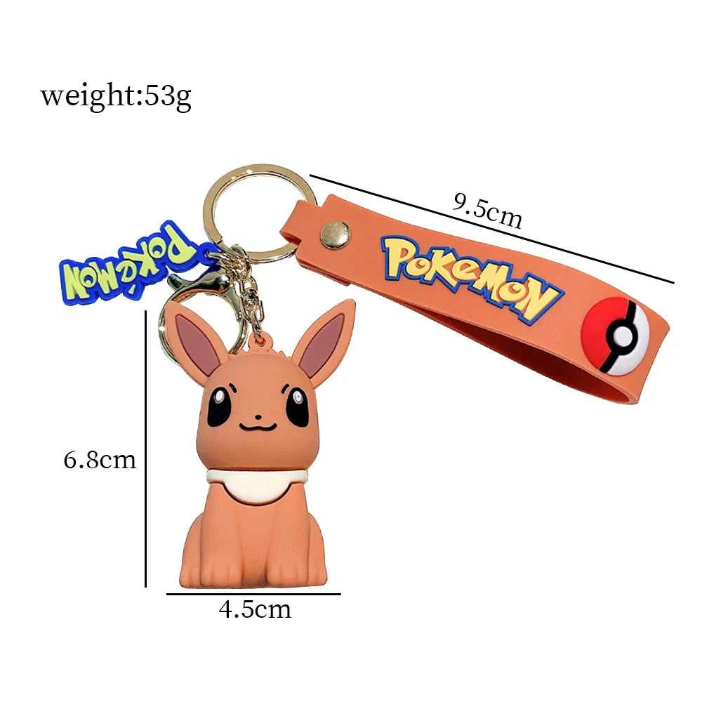 Pokemon Anime Keychain Charm