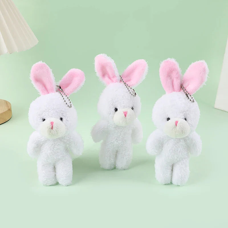 Easter Rabbit Plush Doll Toys Keychain