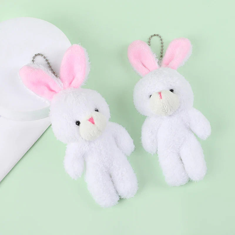 Easter Rabbit Plush Doll Toys Keychain