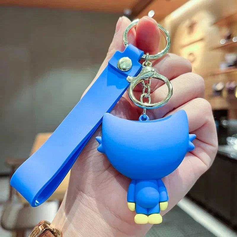 Cute Poppy Toothed Keychain