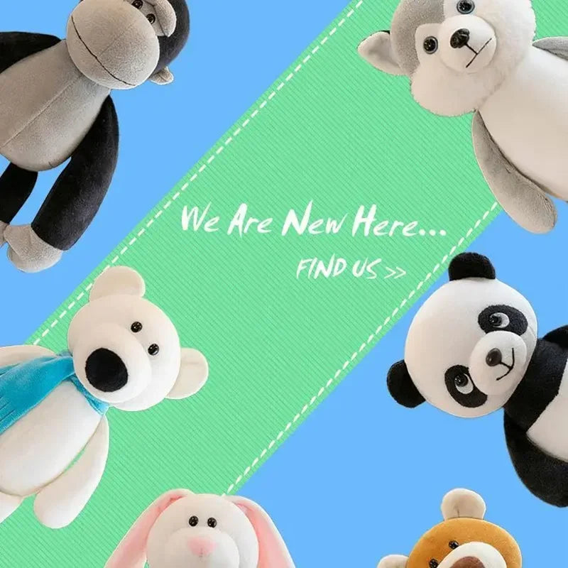 Animals Soft Toys Set - Jungle Toys