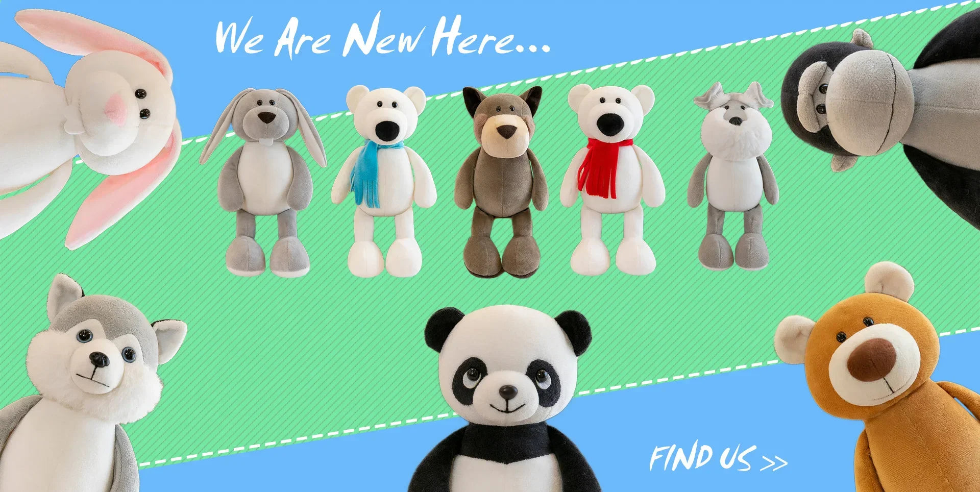 Animals Soft Toys Set - Jungle Toys