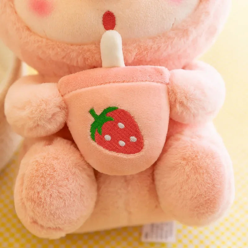 Cute Milk Tea Pig Plush Toy