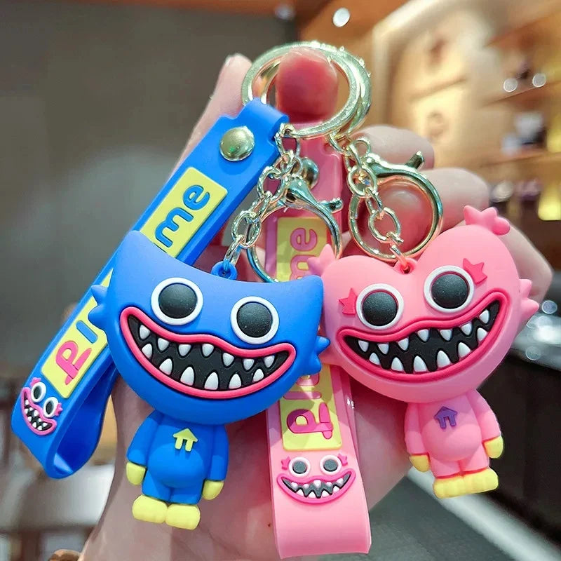 Cute Poppy Toothed Keychain