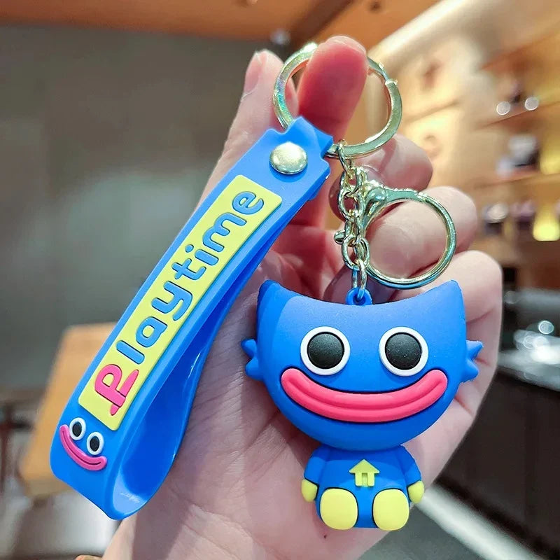 Cute Poppy Toothed Keychain