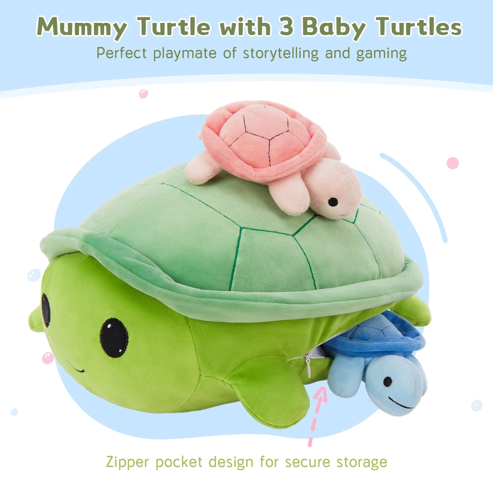 Turtle with Babies