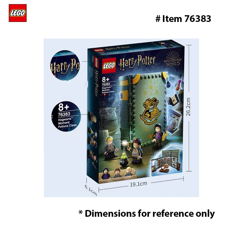 LEGO 76383 Harry Potter Hogwarts Moment: Potions Class  Brick-Built Playset with Professor Snape’s Potions Class PortablePlayset