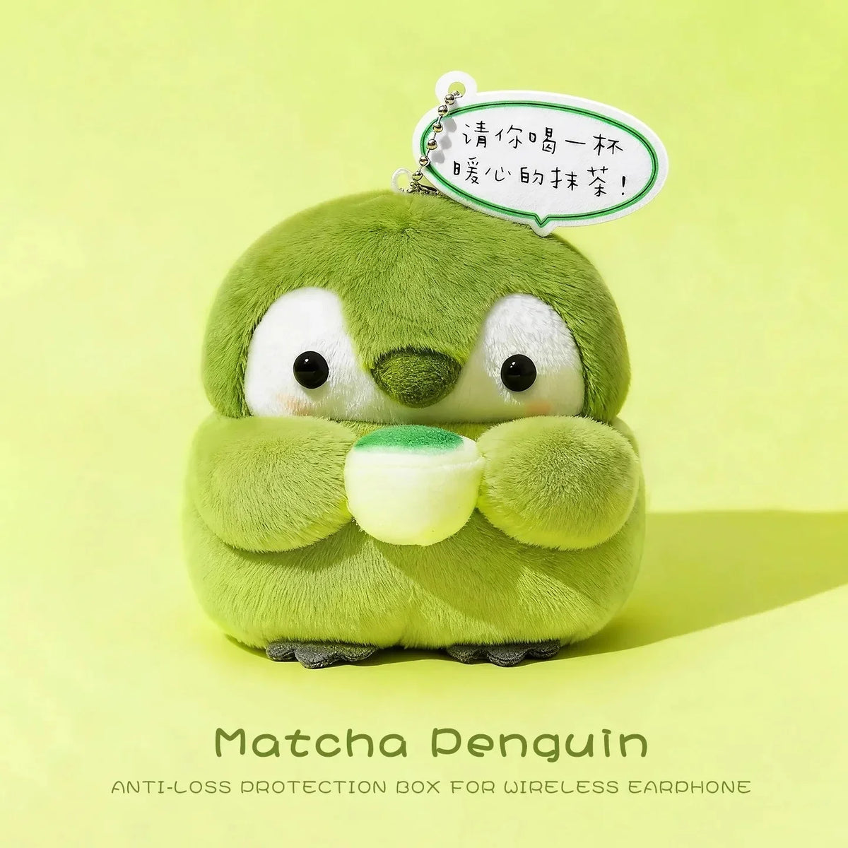 Matcha Penguin AirPods Case