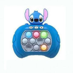 New Stitch Smile Quick Push Game Pop Up Fidget Bubble Electronic Pop it Pro Game Lightweight Anti-Stress Toy Adult Children Gift