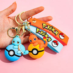 Pokemon Ball Charm Keychain