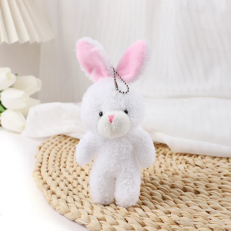 Easter Rabbit Plush Doll Toys Keychain