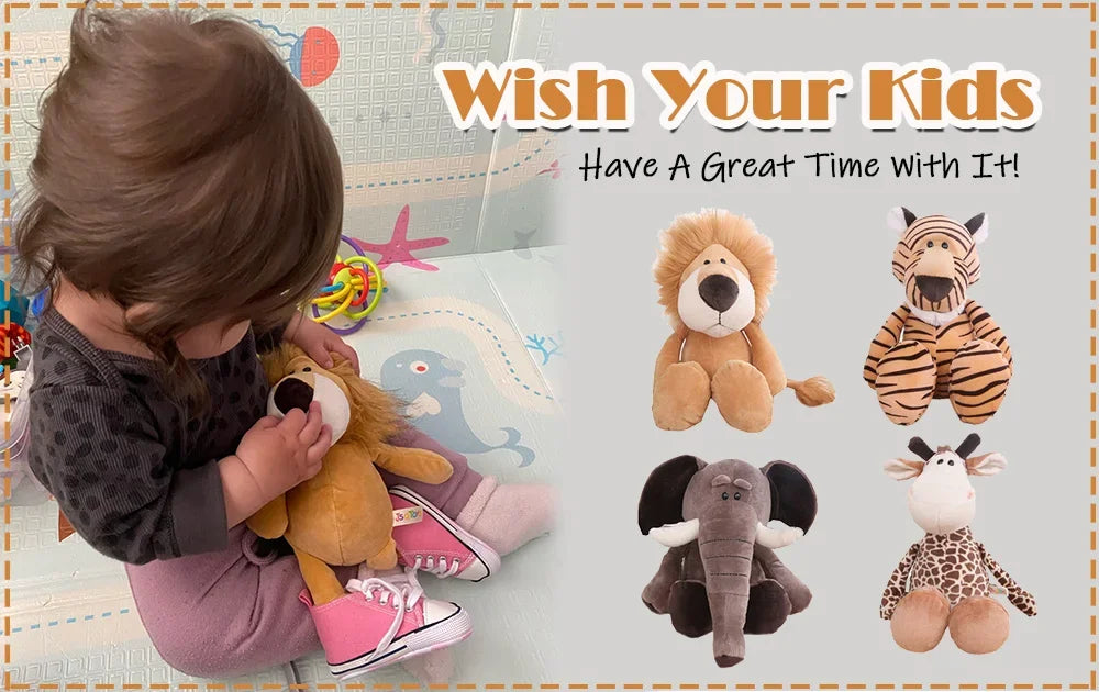 Animals Soft Toys Set - Jungle Toys