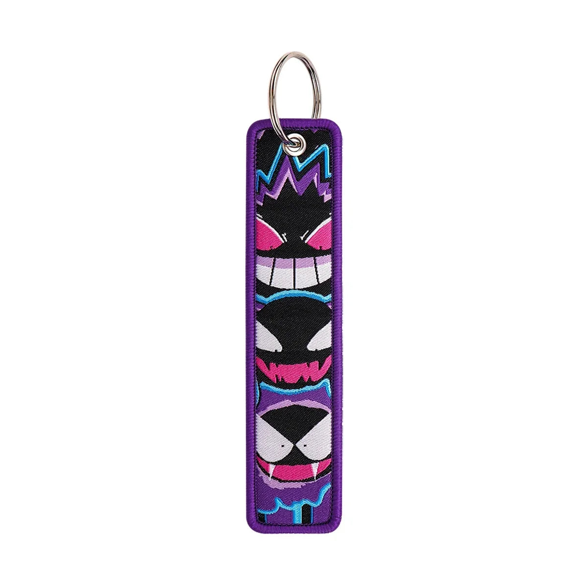 1 PCS Anime Game Monster Key Chain for Motorcycles Key Fobs Holder Men Women Key Tags Key Ring Jewelry Accessories Toys Gifts