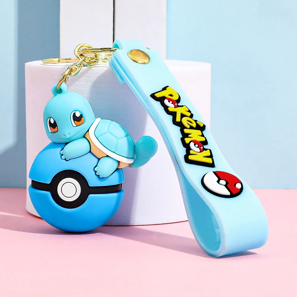 Pokemon Ball Charm Keychain