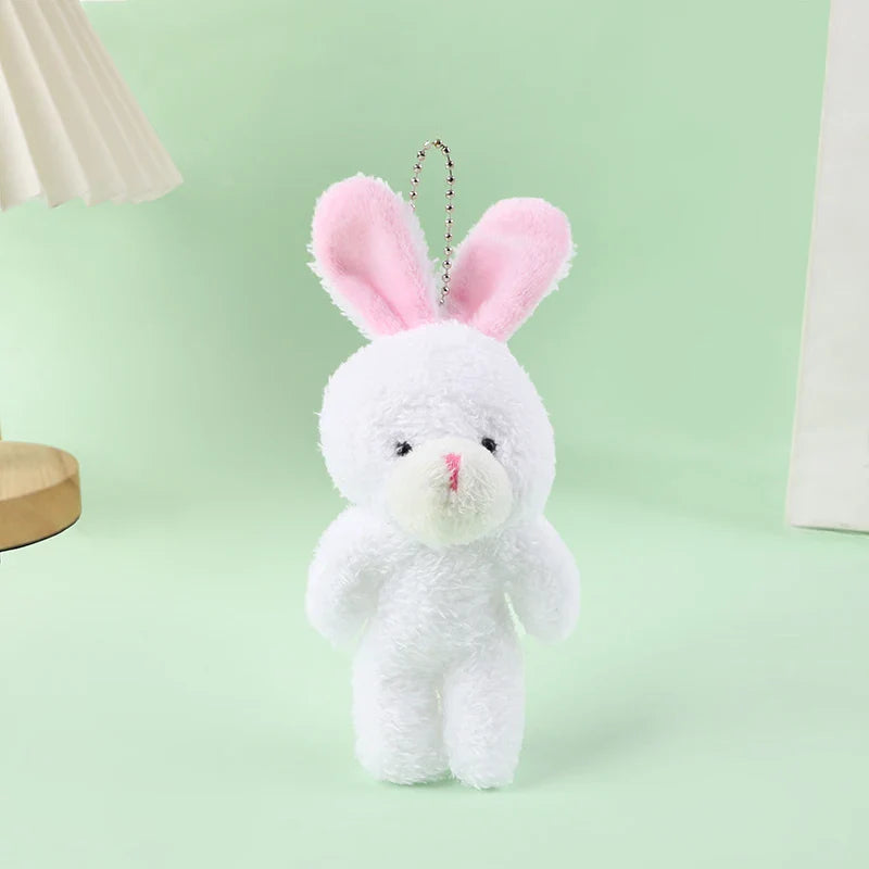 Easter Rabbit Plush Doll Toys Keychain