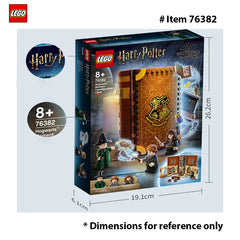 LEGO 76382 Harry Potter Hogwarts Moment :Transfiguration Class Building Set, Collectible Book Toy, Travel Case, PortablePlayset