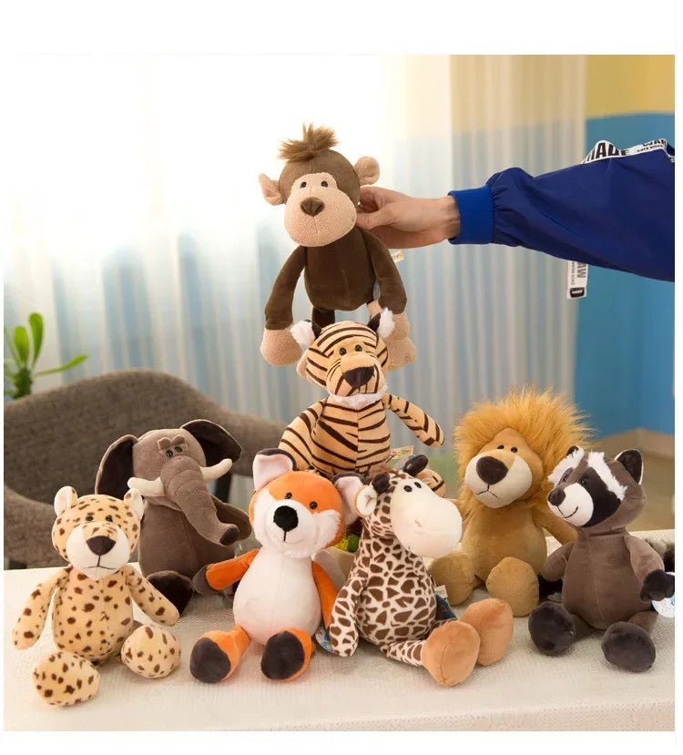 Animals Soft Toys Set - Jungle Toys