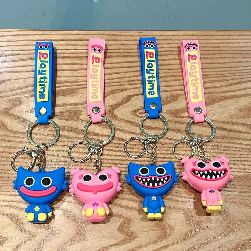 Cute Poppy Toothed Keychain