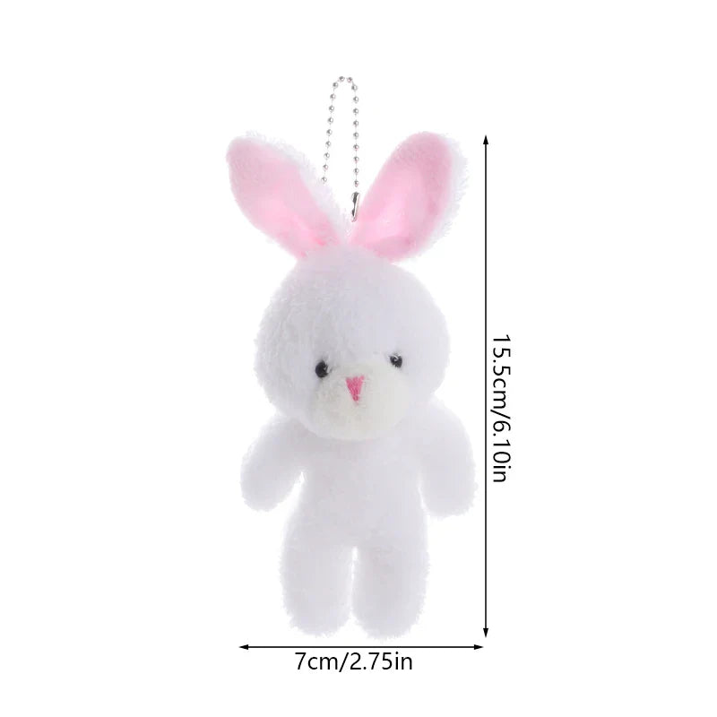 Easter Rabbit Plush Doll Toys Keychain