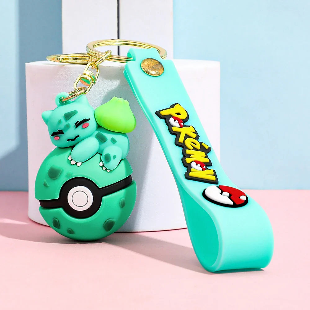 Pokemon Ball Charm Keychain