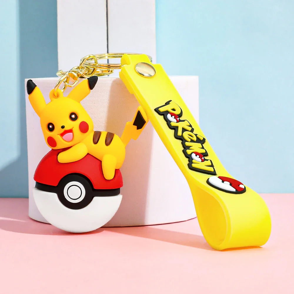 Pokemon Ball Charm Keychain