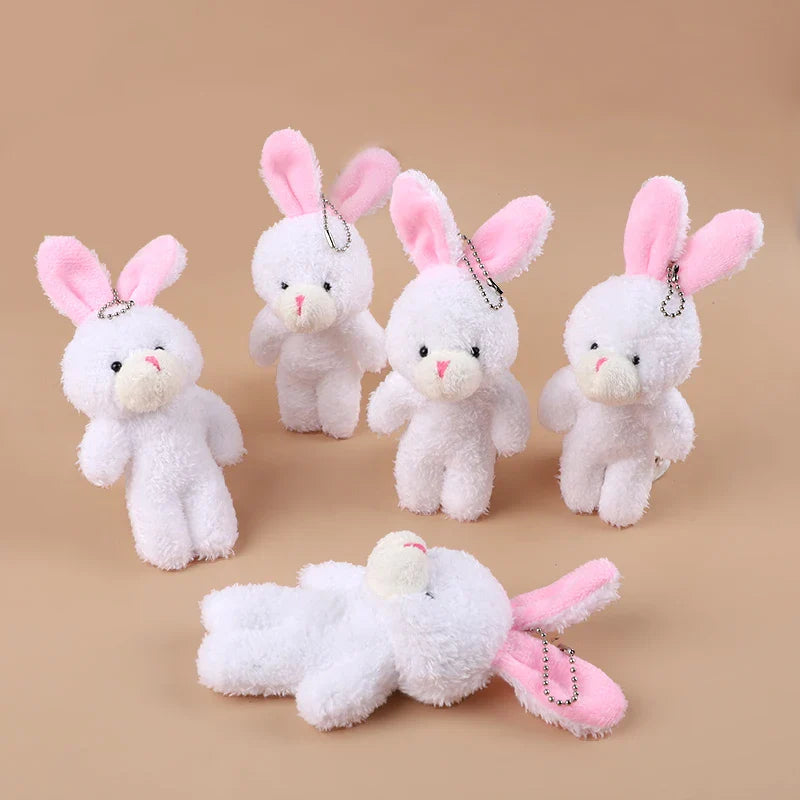Easter Rabbit Plush Doll Toys Keychain
