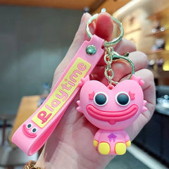 Cute Poppy Toothed Keychain