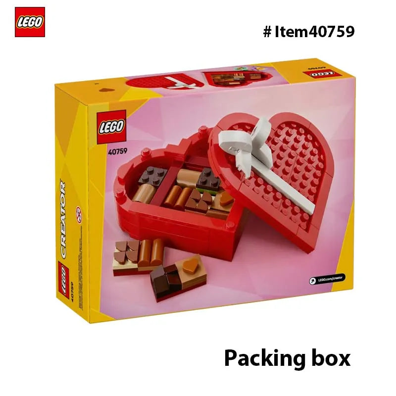 LEGO 40759  Celebration Series: 2.Valentine's Day Box makes a great gift for a loved one or kids aged 7 and up,172PCS